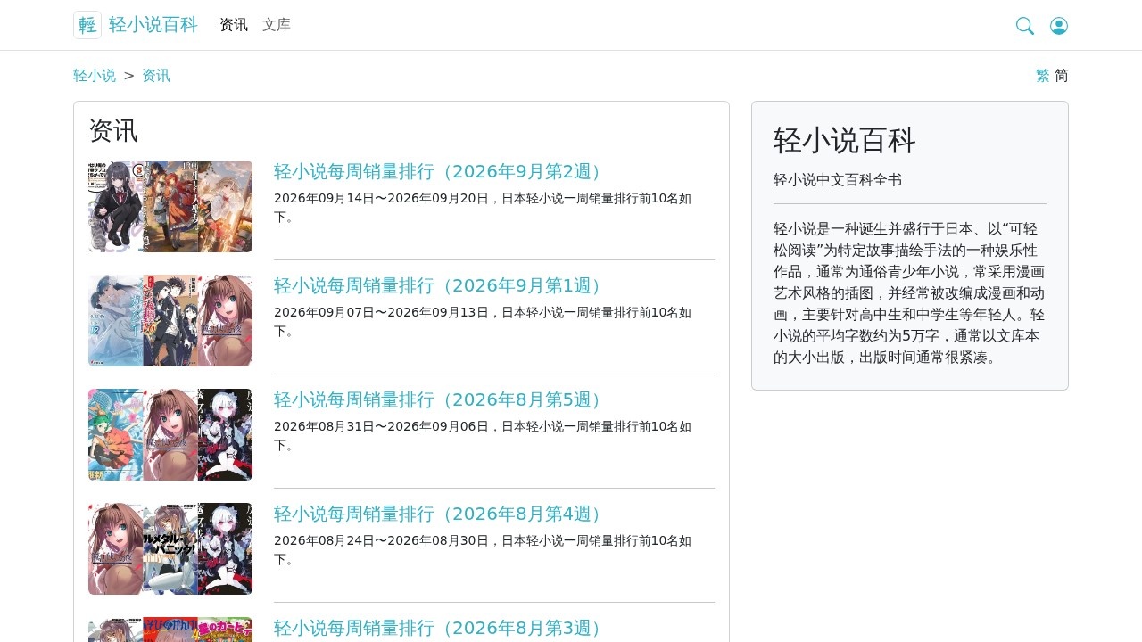 轻小说百科