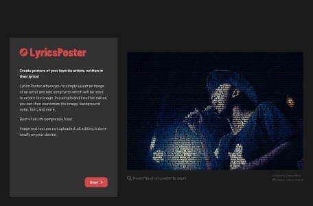 LyricsPoster