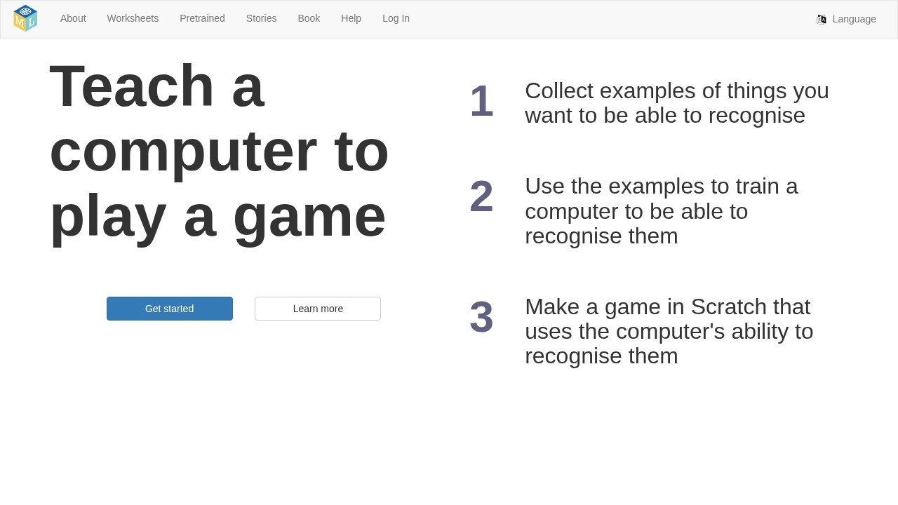 Machine Learning for Kids