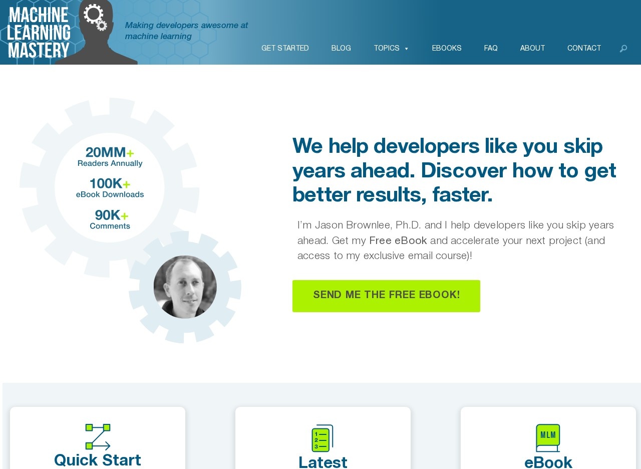 MachineLearningMastery免费在线学习机器学习