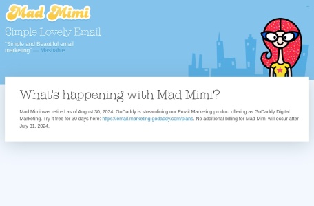 Mad Mimi Email Marketing