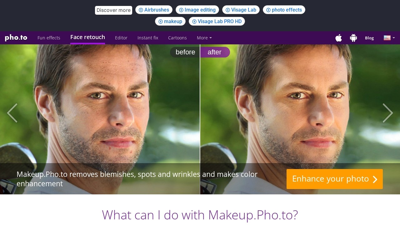 人像在线修图,照片在线编辑器
