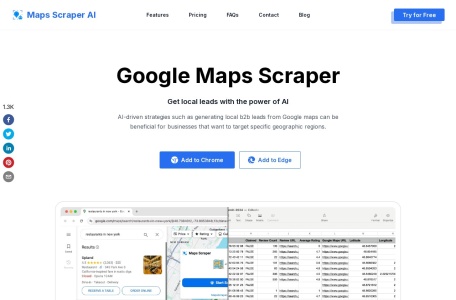 Maps Scraper AI