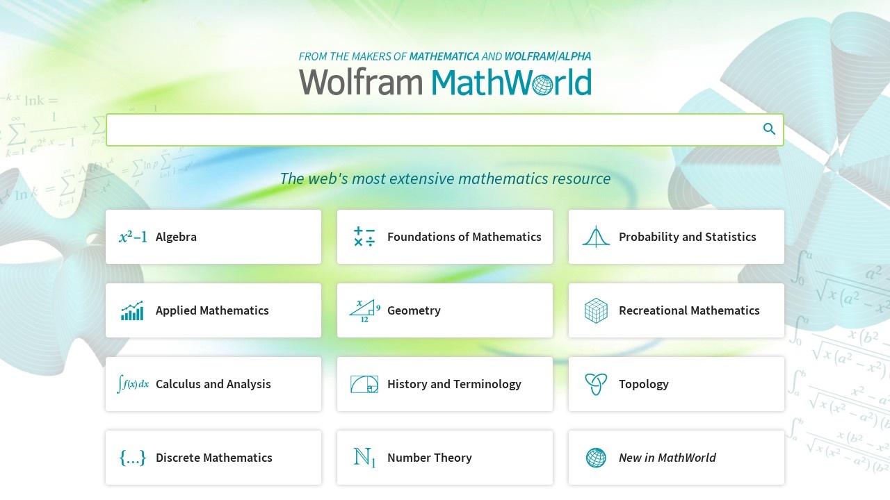 Wolfram MathWorld