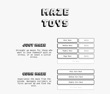 Maze Toys