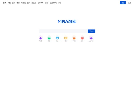 MBA智库——管理者专业学习成长平台