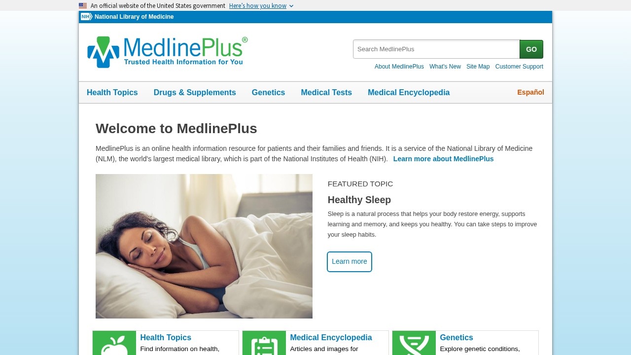 MedlinePlus