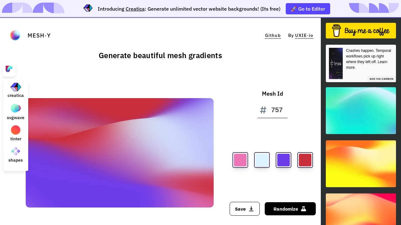 Mesh Gradient‌