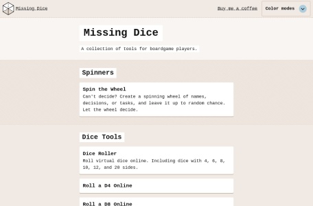 Missing Dice