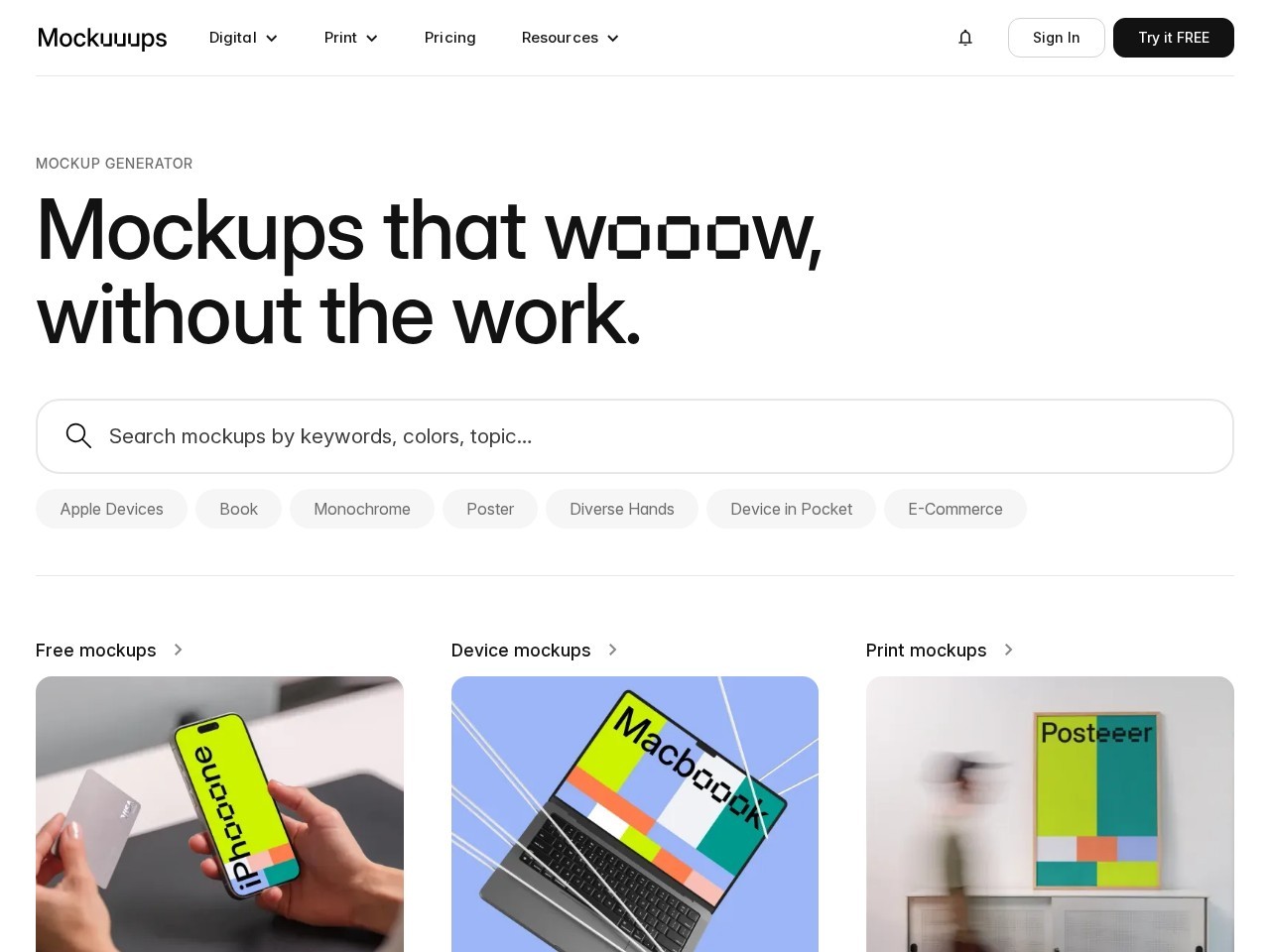 Mockup Generator
