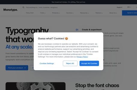 Font pairing generator