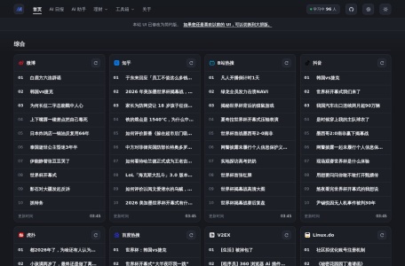 摸鱼热榜