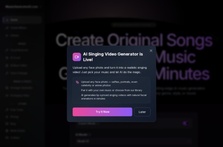 AI Music Generator – AI 音乐生成器