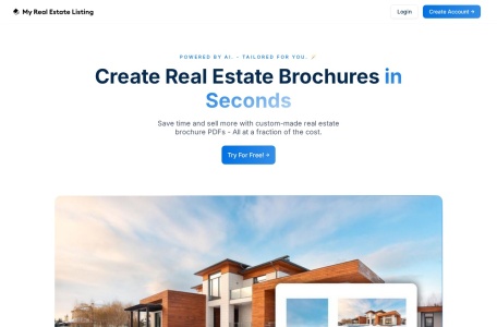 My Real Estate Listing – AI