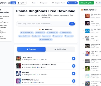 MyRingtone|77铃声网