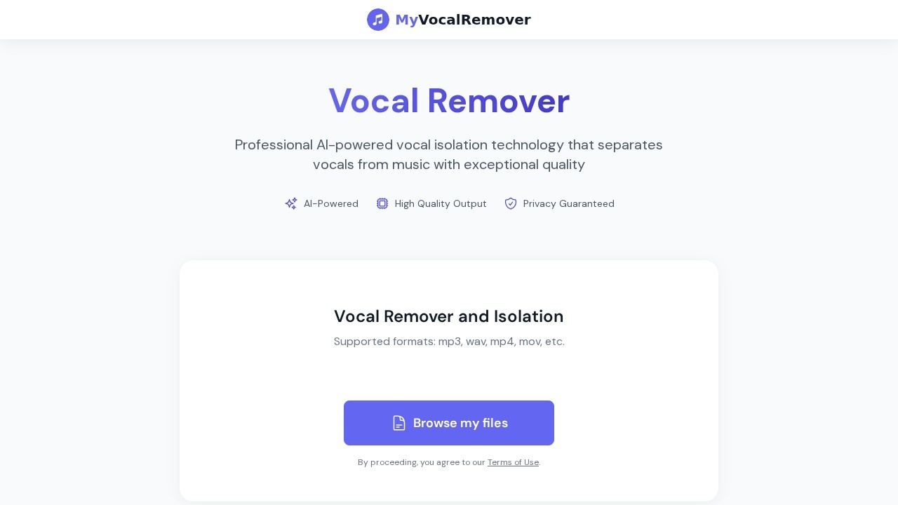 MyVocalRemover