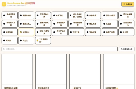 Nano Banana Pro 提示词宝库