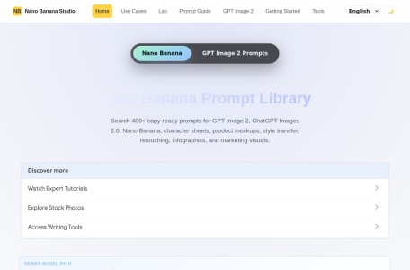Nano Banana Prompt Library — Free AI Image Prompts for GPT Image 2