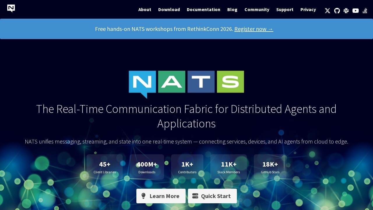 NATS开源分布式消息系统