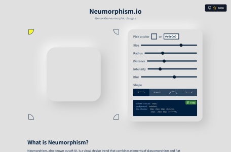 Generate Soft-UI CSS code