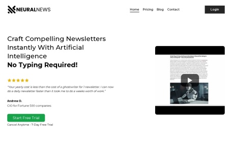 Neural Newsletters
