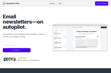 Newsletter Pilot