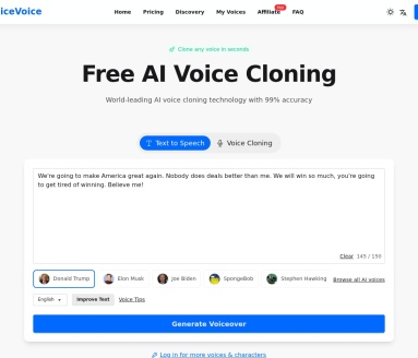 免费 AI 声音克隆