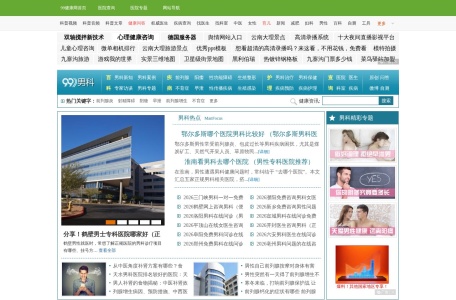 99健康网男科