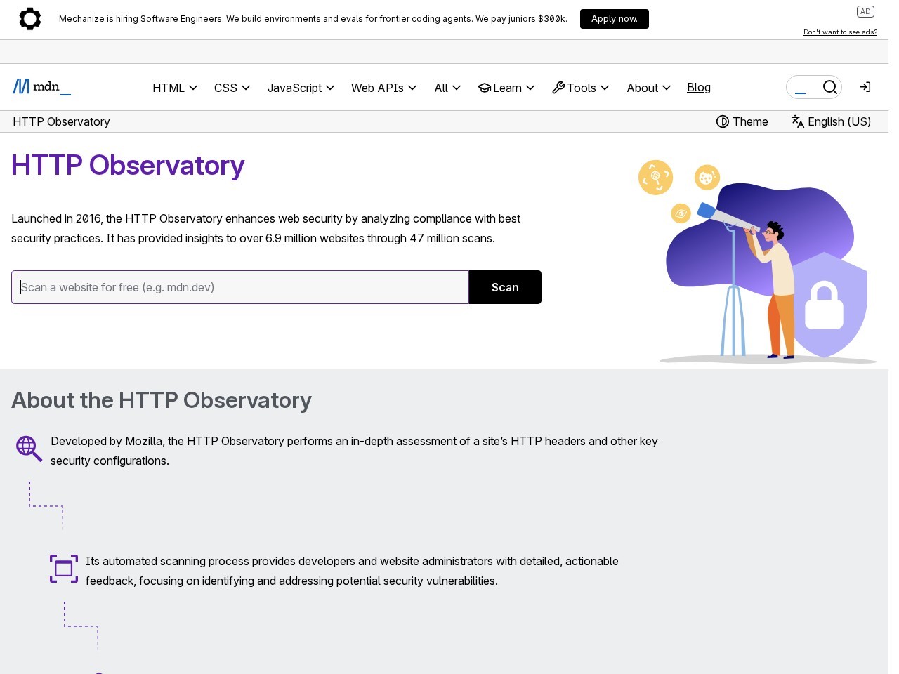 Mozilla Observatory