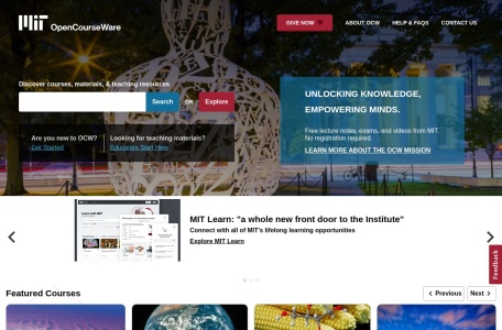 麻省理工学院公开课程