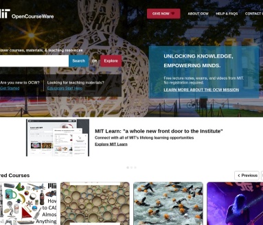 麻省理工学院开放课程
