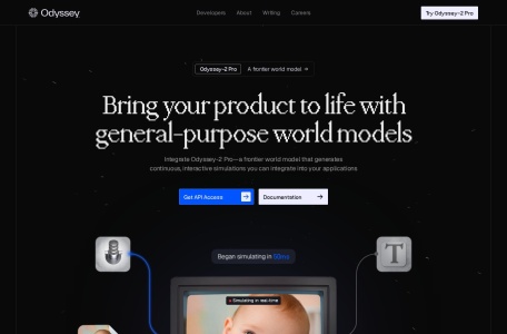 AI生成互动场景-Odyssey