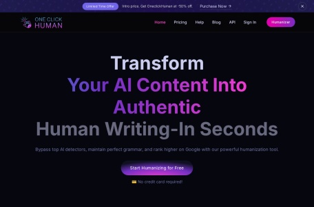 One Click Human