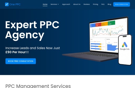 ONE PPC_one ppc是一家专业的广告竞价排名机构，拥有丰富的经验和专业知识，是Google、Facebook、Microsoft和LinkedIn等社交平台的专家