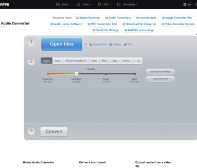 Online Audio Converter