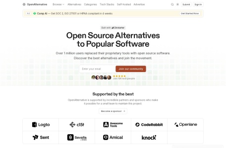 热门软件的开源替代方案
