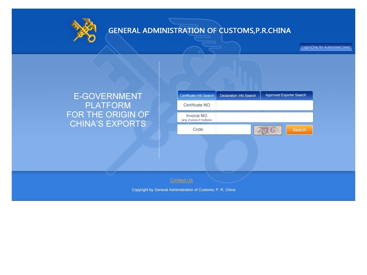 Origin Customs