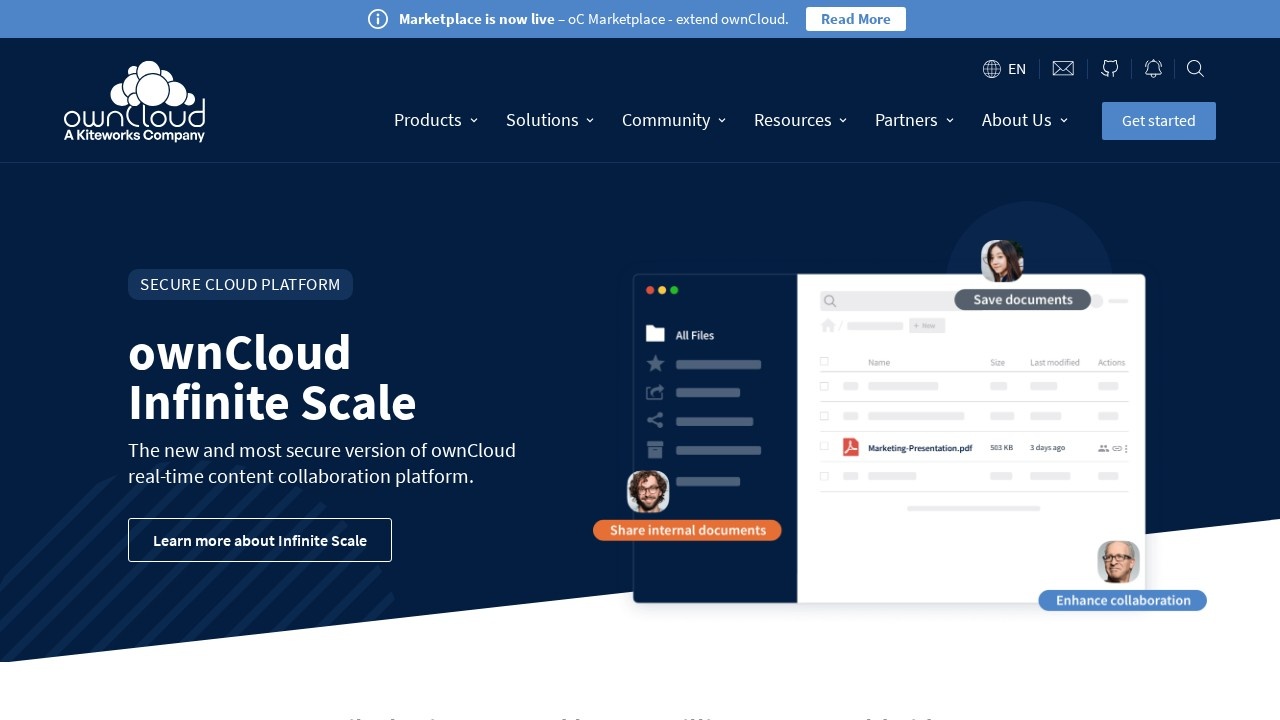 ownCloud（企业文件同步共享平台）