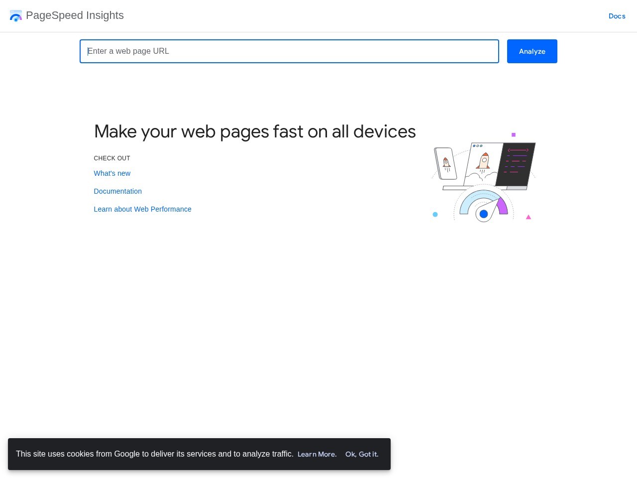 谷歌网站检测-PageSpeed Insights谷歌站点SEO检测