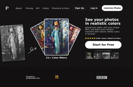 Palette老照片修复