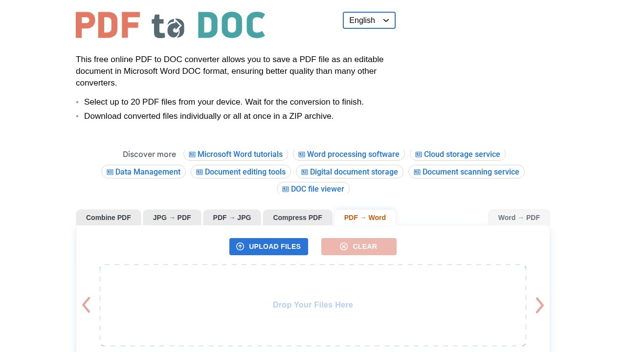 pdf2word.io