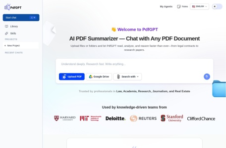 PDF GPT翻译站点