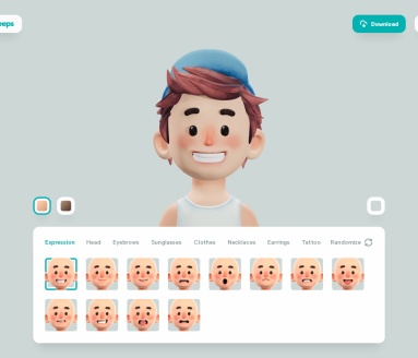 Peeps-3D头像生成器