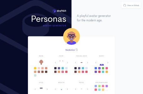 personas.draftbit头像设计