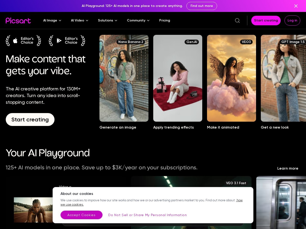 PicsArt – 流行的图片编辑和分享平台
