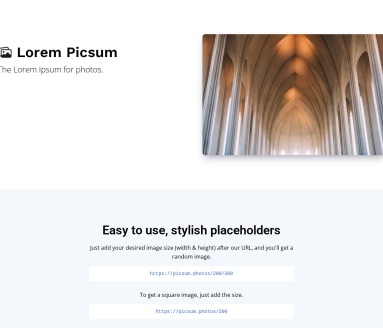 Lorem Picsum
