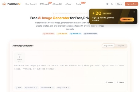 PictoFlux AI