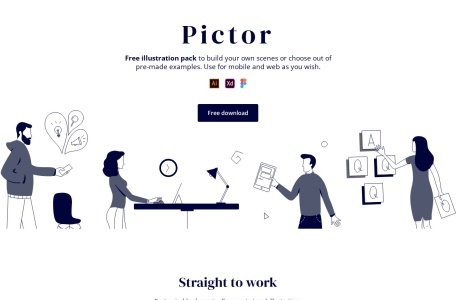 Pictor Free Illustration Pack