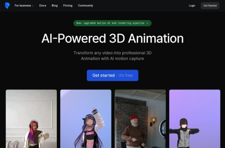 Plask AI生成3D模型图