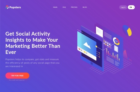 Popsters_社交媒体内容分析工具